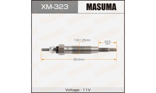 Свеча накаливания Masuma (4M40), арт. XM-323