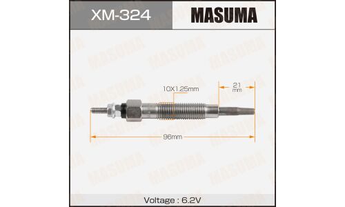 Свеча накаливания Masuma (4D56), арт. XM-324