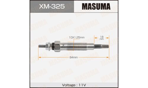 Свеча накаливания Masuma (4D56T), арт. XM-325