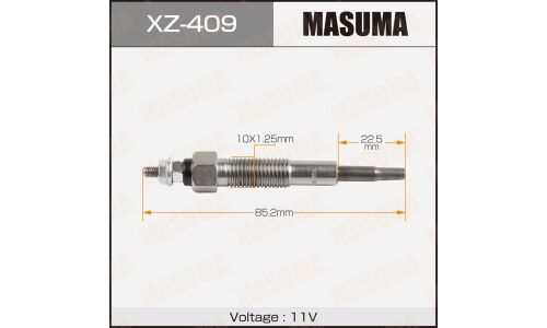 Свеча накаливания Masuma (WL-T), арт. XZ-409