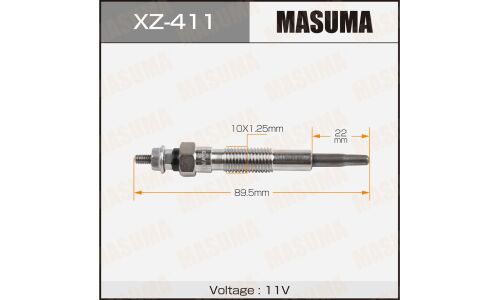 Свеча накаливания Masuma (HA), арт. XZ-411
