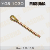 Шплинт MASUMA YGS-1030 2x16mm, 50 шт