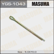Шплинт MASUMA YGS-1043 5x70mm, 50 шт