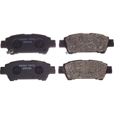 Колодки тормозные дисковые Double Force, задние, комплект на ось (4 шт), арт. DFP3249