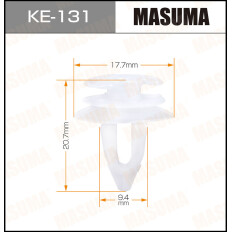Клипса крепёжная деталей салона Masuma, для BMW, арт. KE-131
