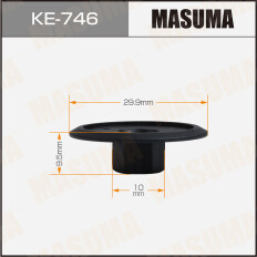 Клипса автомобильная (автокрепеж) MASUMA 746-KE [уп.50]