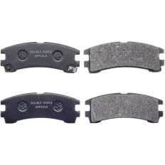 Колодки тормозные дисковые Double Force, задние, комплект на ось (4 шт), арт. DFP1018