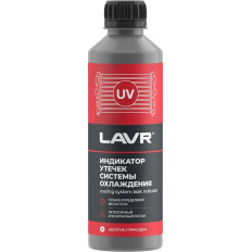 Индикатор утечек Lavr Cooling Sustem Leak Indicator, для системы охлаждения, придает антифризу флуоресцентные свойства, флакон 310мл, арт. Ln1742