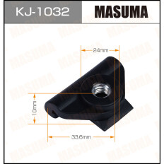Крепёж деталей кузова Masuma, для Subaru, арт. KJ-1032