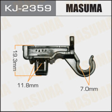 Клипса крепёжная упора капота Masuma, для Toyota, арт. KJ-2359