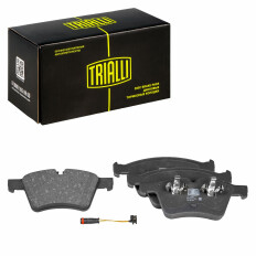 Колодки тормозные дисковые Trialli, передние, комплект на ось (4 шт), арт. PF 4280