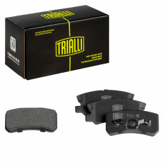Колодки тормозные дисковые Trialli задние, комплект на ось (4 шт), арт. PF 1104