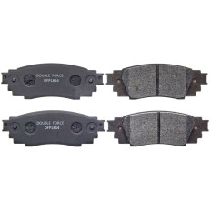 Колодки тормозные дисковые Double Force, задние, комплект на ось (4 шт), арт. DFP1854