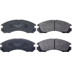 Колодки тормозные дисковые Double Force, комплект на ось (4 шт), арт. DFP1126