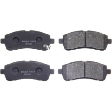 Колодки тормозные дисковые Double Force, передние, комплект на ось (4 шт), арт. DFP502