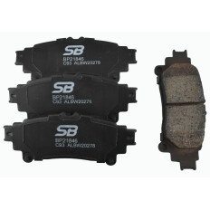Колодки тормозные дисковые SB NAGAMOCHI, задние, комплект на ось (4 шт), арт. BP21846