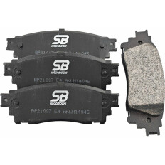 Колодки тормозные дисковые SB NAGAMOCHI, задние, комплект на ось (4 шт), арт. BP21007