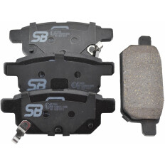 Колодки тормозные дисковые SB NAGAMOCHI, задние, комплект на ось (4 шт), арт. BP29808