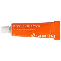 Клей резиновый в тюбике 12г для ремонта шин и камер AIRLINE, арт. AG-R-01