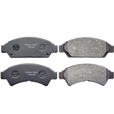 Колодки тормозные дисковые Double Force, комплект на ось (4 шт), арт. DFP3140