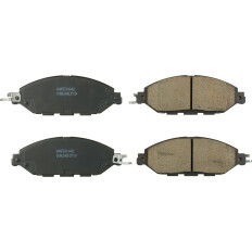 Колодки тормозные дисковые Avantech, комплект на ось (4 шт), арт. AV462