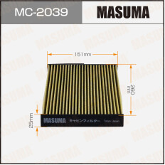 Фильтр салонный Masuma, арт. MC-2039