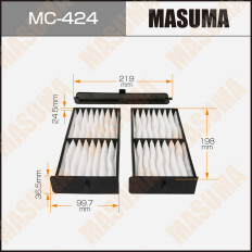 Фильтр салонный Masuma AC-301E, арт. MC-424