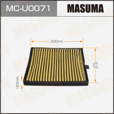 Салонный фильтр MASUMA CHEVROLET AVEO (T250) (1/40)