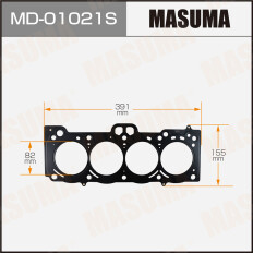 Прокладка ГБЦ Masuma, для двигателей 7A-FE, арт. MD-01021 S