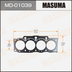 Прокладка ГБЦ Masuma, для двигателей 5S-FE, арт. MD-01039