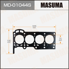 Прокладка ГБЦ Masuma, для двигателей 1SZ-FE, арт. MD-01044S