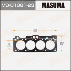 Прокладка ГБЦ Masuma, для двигателей 4A-FE, арт. MD-01081-23