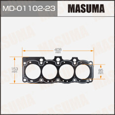 Прокладка ГБЦ Masuma, для двигателей 4S-FE / 4S-Fi, арт. MD-01102-23