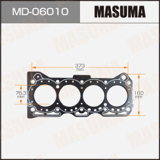 Прокладка ГБЦ Masuma, для двигателей G16A, арт. MD-06010