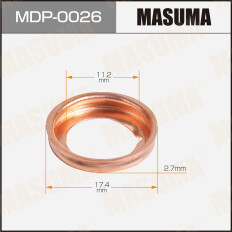 Шайба (прокладка) для болта маслосливного MASUMA, NISSAN 11.2x17.4x2.7