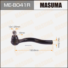 Наконечник рулевой тяги Masuma, правый, арт. ME-B041R