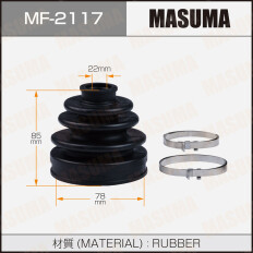 Пыльник привода Masuma, резина, арт. MF-2117