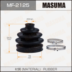 Пыльник привода Masuma, резина, арт. MF-2125