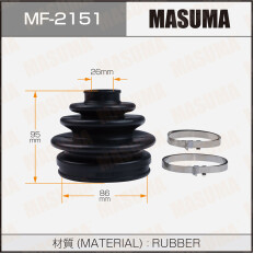 Пыльник привода Masuma, резина, арт. MF-2151