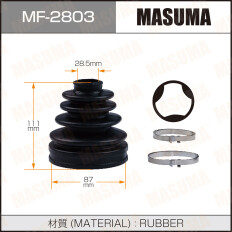 Пыльник привода Masuma, внутренний, резина, арт. MF-2803