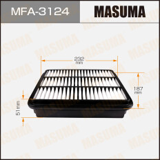 Фильтр воздушный Masuma A-3001, арт. MFA-3124