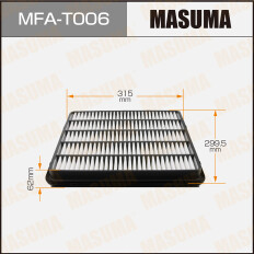 Фильтр воздушный Masuma, арт. MFA-T006