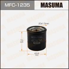 Фильтр масляный Masuma C-224, арт. MFC-1235
