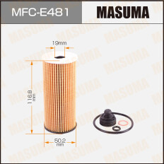 Фильтр масляный Masuma, арт. MFC-E481