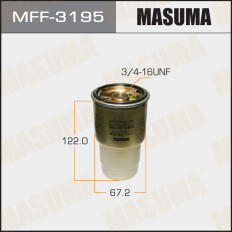 Фильтр топливный Masuma FC-184, арт. MFF-3195