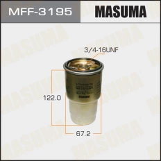 Фильтр топливный Masuma FC-184, арт. MFF-3195