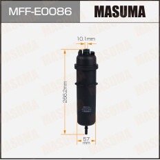 Фильтр топливный Masuma, для BMW X5 (G05) / X4 (G02), арт. MFF-E0086