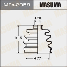 Пыльник привода Masuma, силикон, арт. MFs-2059