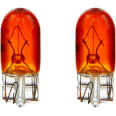Лампа Avantech Autolamp Bulbs WY5W (W2.1x9.5d, T10), 12В, 5Вт, оранжевая, комплект 2 шт, арт. AIB1579AP