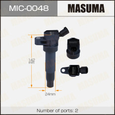Катушка зажигания Masuma, для Hyundai Santa Fe / ix35 (Theta / Theta 2), арт. MIC-0048